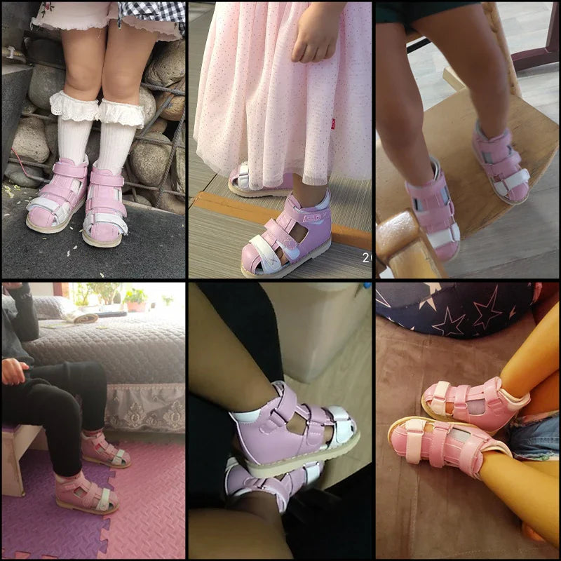 Kinderfreundliche ProSupport Orthopädische Ledersandalen