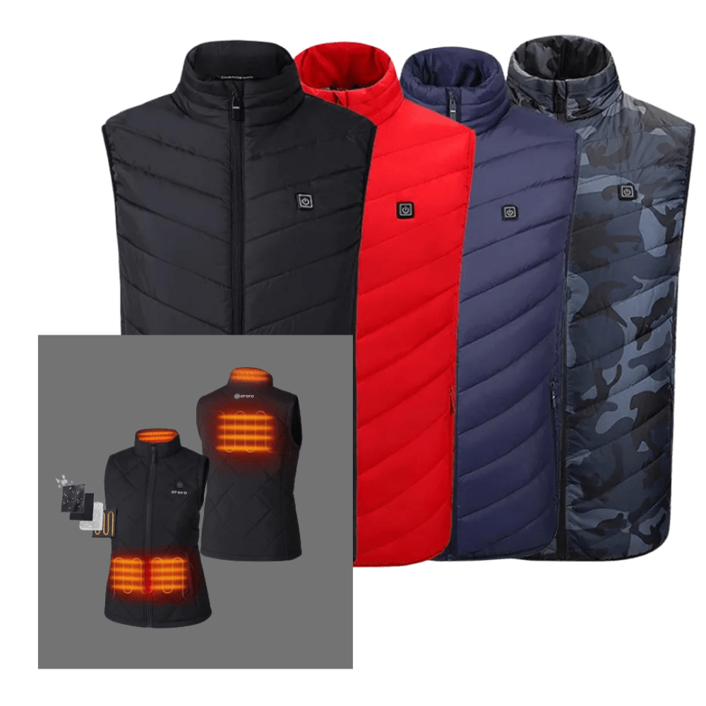 Unisex beheizte Weste - Bleiben Sie stilvoll warm!
