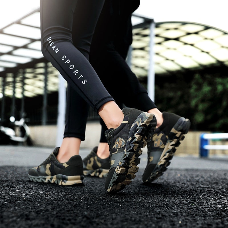 Stylische Unisex Tarnlauf-Schuhe