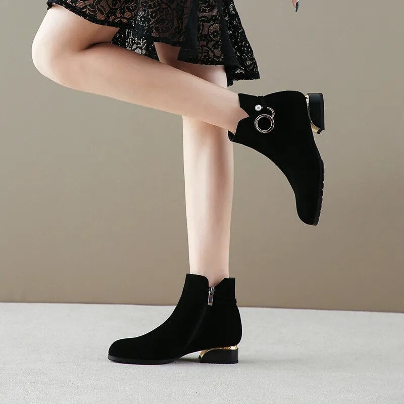 Vicko Elegante Winterstiefel für Damen – Stil und Komfort für die kalte Jahreszeit!