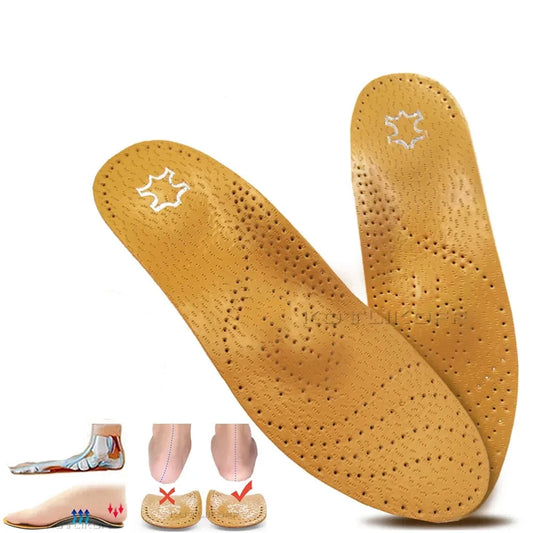 Komfortable orthopädische Ledereinlagen für Ihre Schuhe
