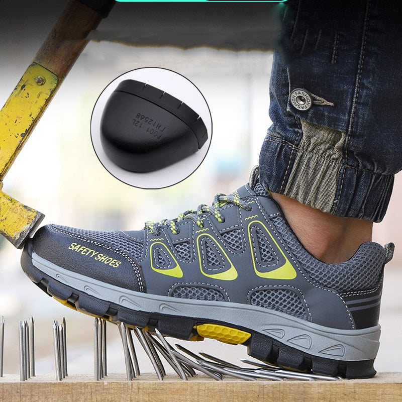 Zalma Herren Sicherheitschuhe – Komfort trifft auf robusten Schutz