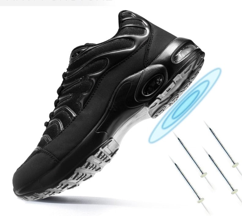 Stylische Sicherheitschuhe im Hai-Design