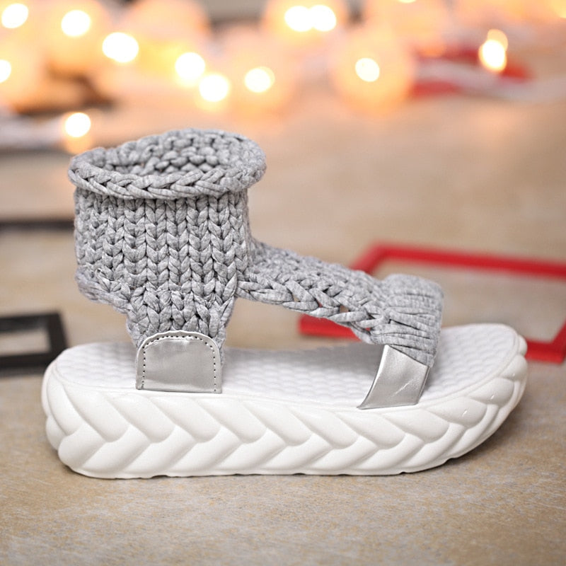 Damen-Plateausandalen - Briskory