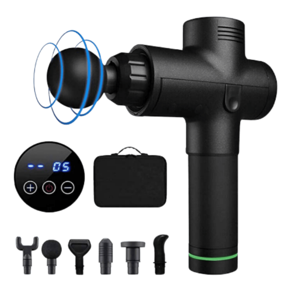 Massagepistole mit einstellbaren Geschwindigkeiten für ultimatives Wohlbefinden