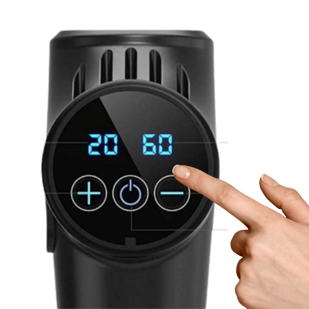 Massagepistole mit einstellbaren Geschwindigkeiten für ultimatives Wohlbefinden