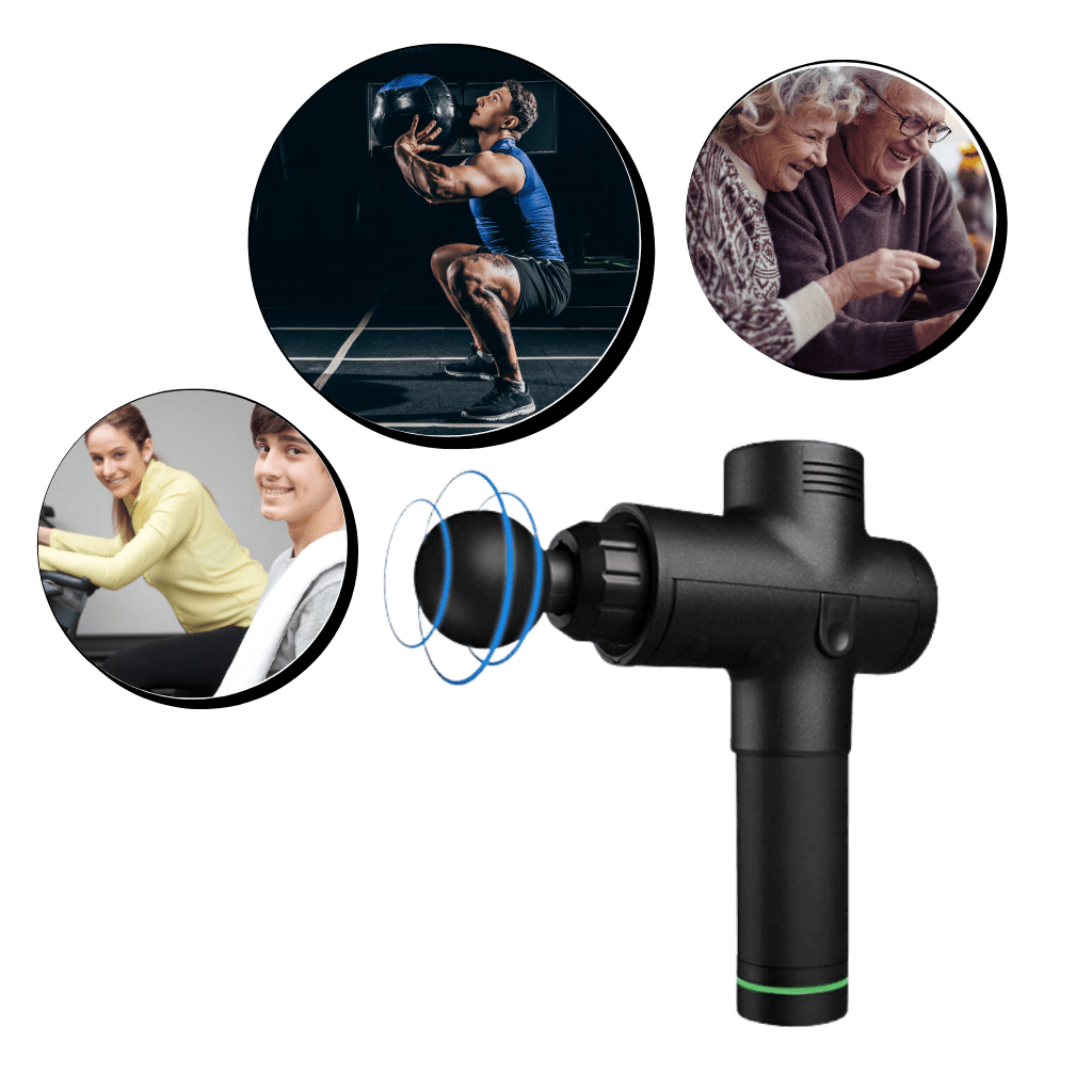 Massagepistole mit einstellbaren Geschwindigkeiten für ultimatives Wohlbefinden