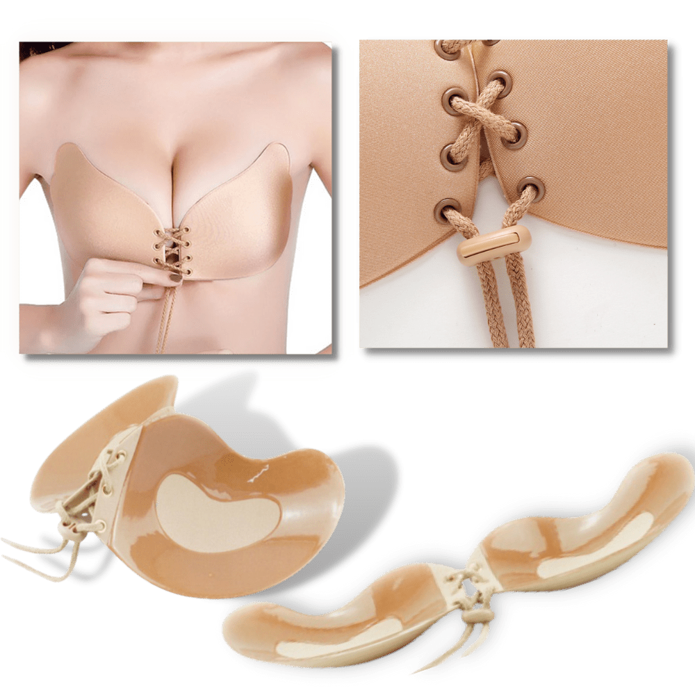 Transparenter und Bequemer Push-Up-BH