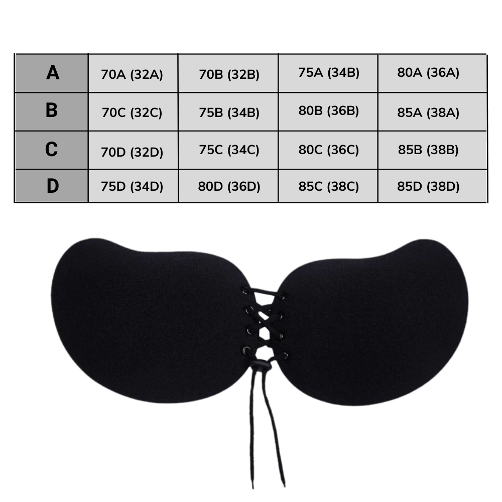 Transparenter und Bequemer Push-Up-BH