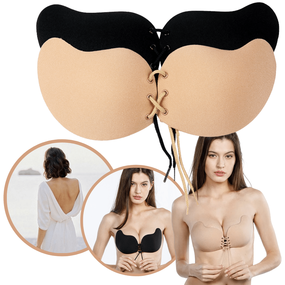 Transparenter und Bequemer Push-Up-BH