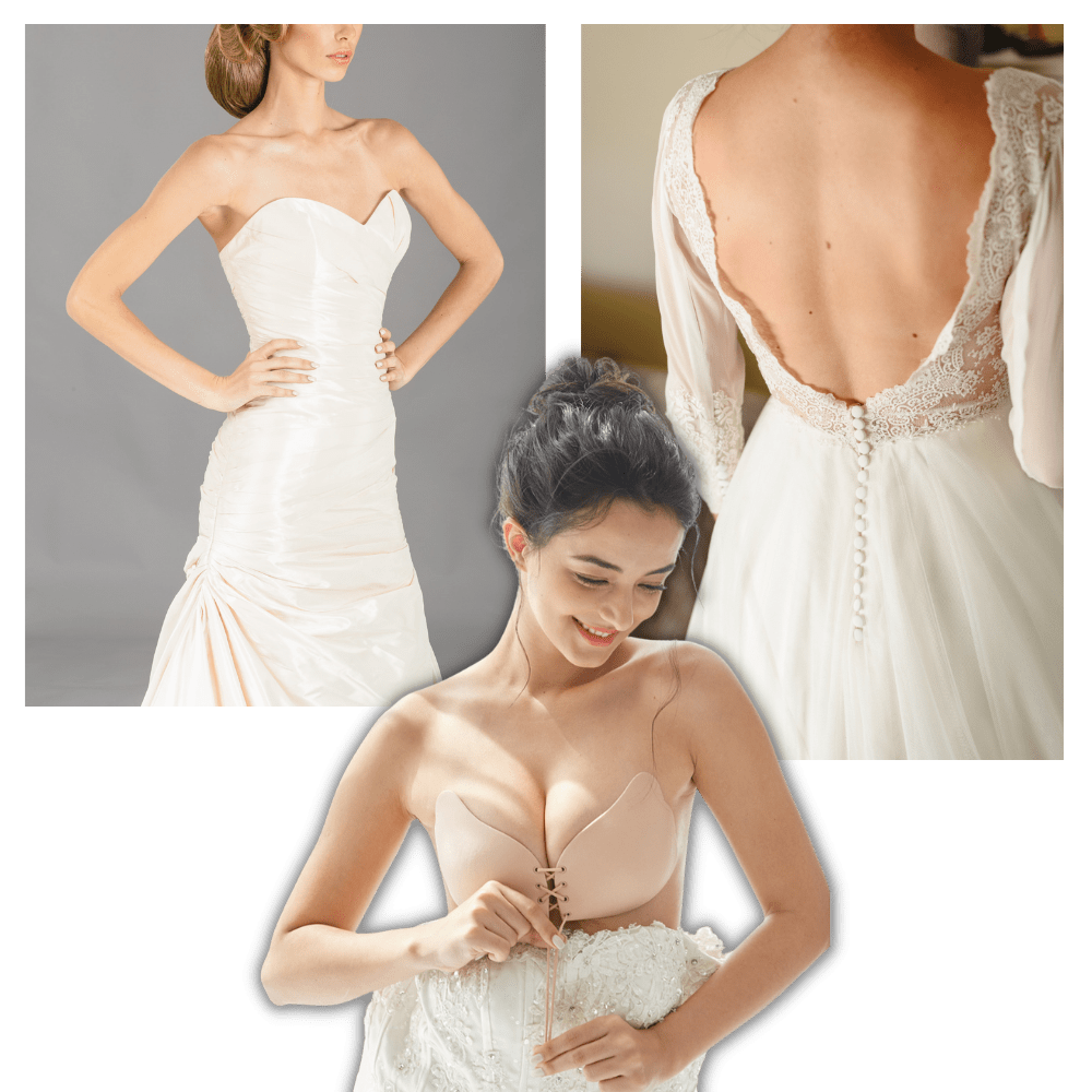 Transparenter und Bequemer Push-Up-BH