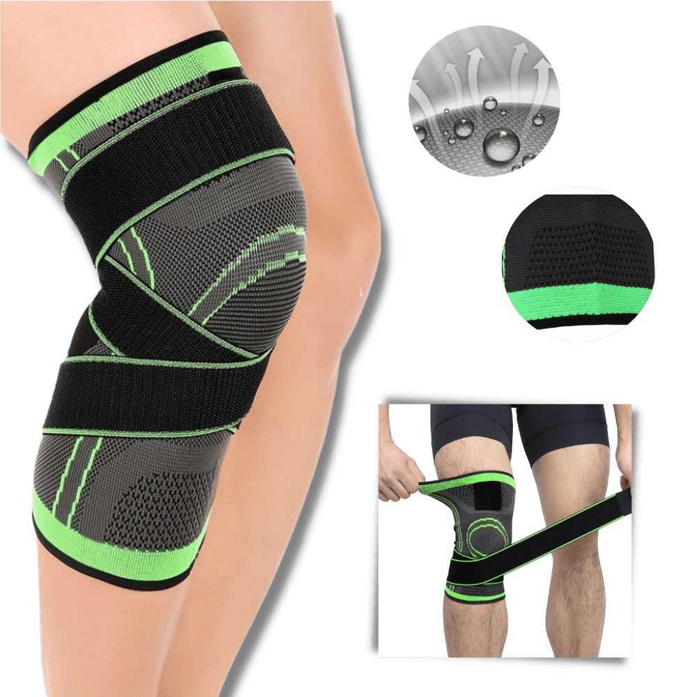 Kompressionskniebandage für optimalen Kniesupport