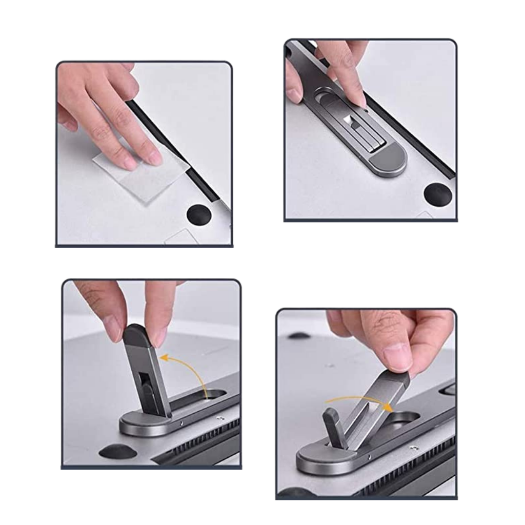 Ultraleichter Aluminium-Laptop-Ständer, dezent und elegant