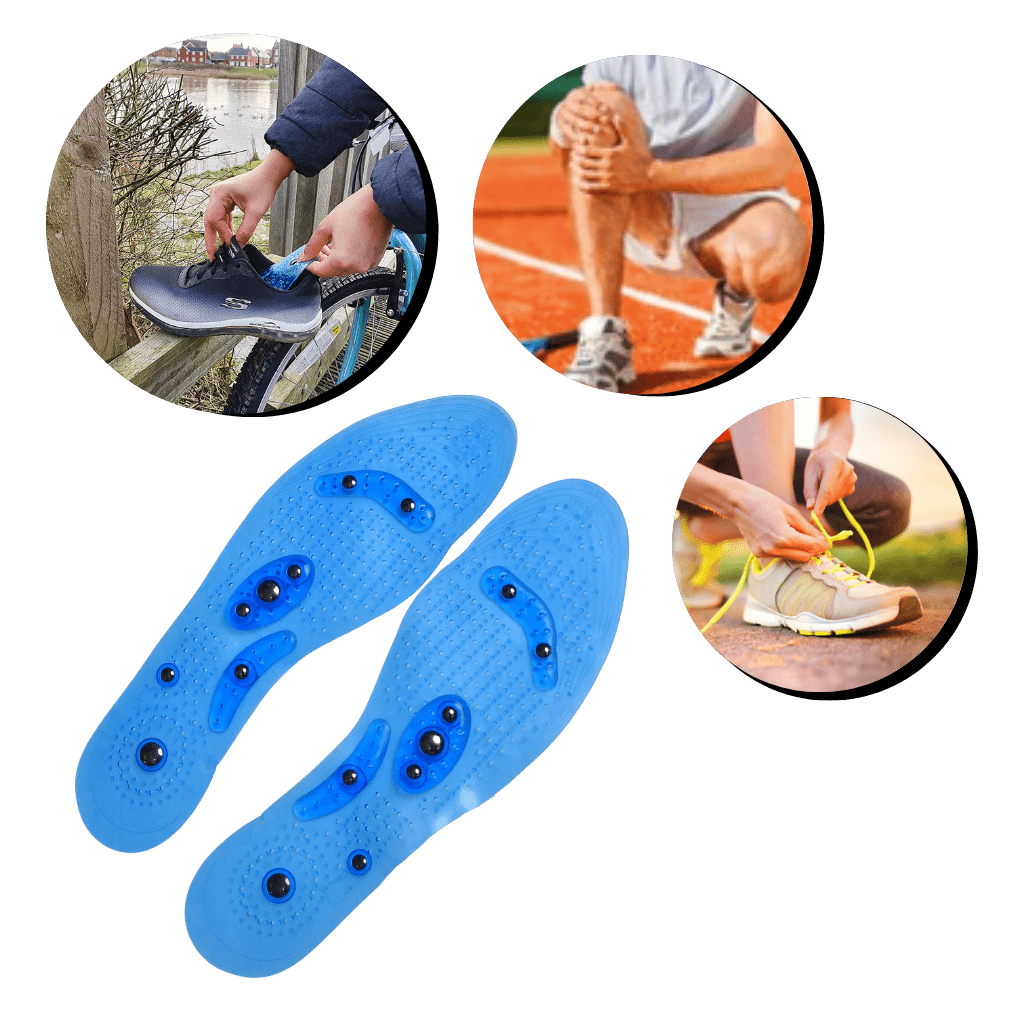 Revitalisierende magnetische Massageeinlagen