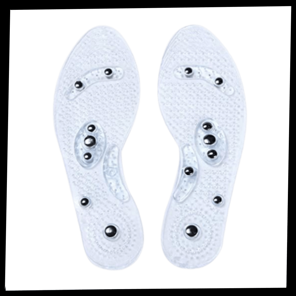 Revitalisierende magnetische Massageeinlagen