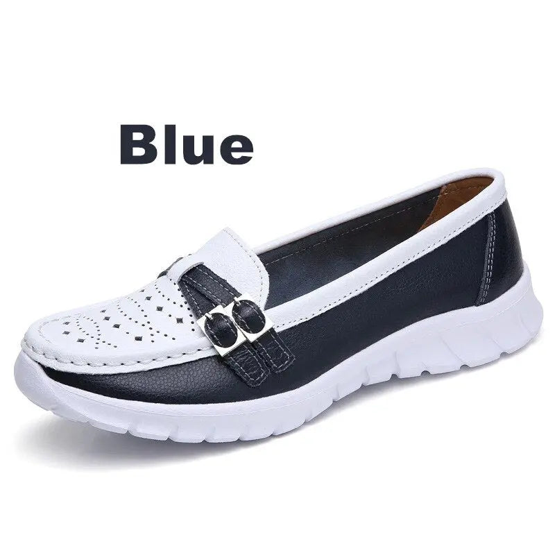 Luxuriöse orthopädische Mokassins von Queen für ultimativen Komfort