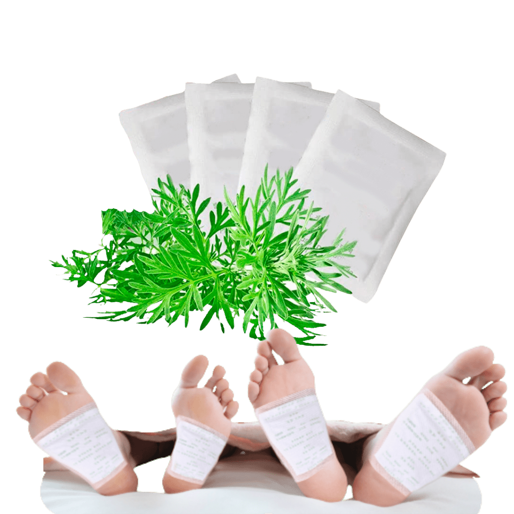 20 Paar Natürliche Detox-Pflaster für die Füße - Toxine eliminieren und revitalisieren!