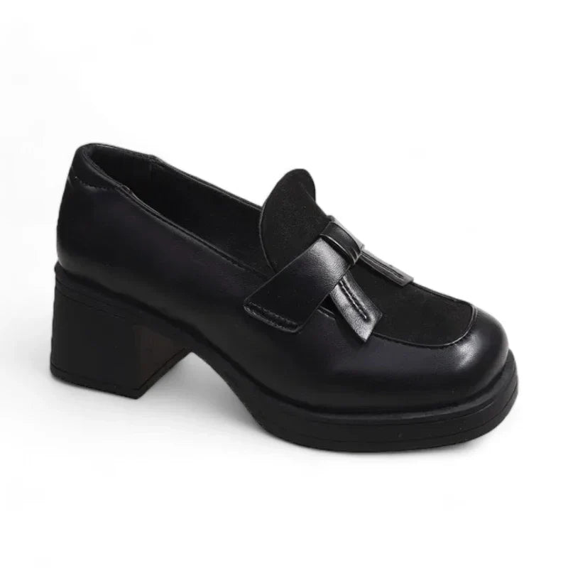 Stilvolle Damenmokassins mit Absatz für optimalen Komfort und Eleganz