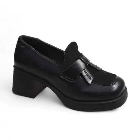 Stilvolle Damenmokassins mit Absatz für optimalen Komfort und Eleganz