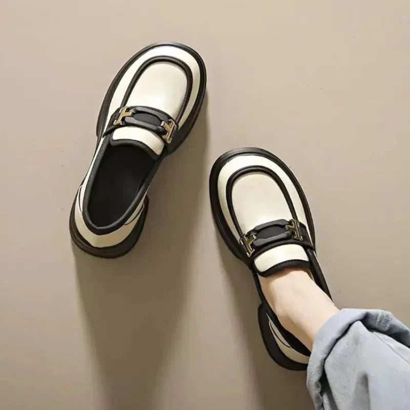 Elegante Orthopädische Keil-Sneaker für Damen mit stilvollem Horsebit-Design