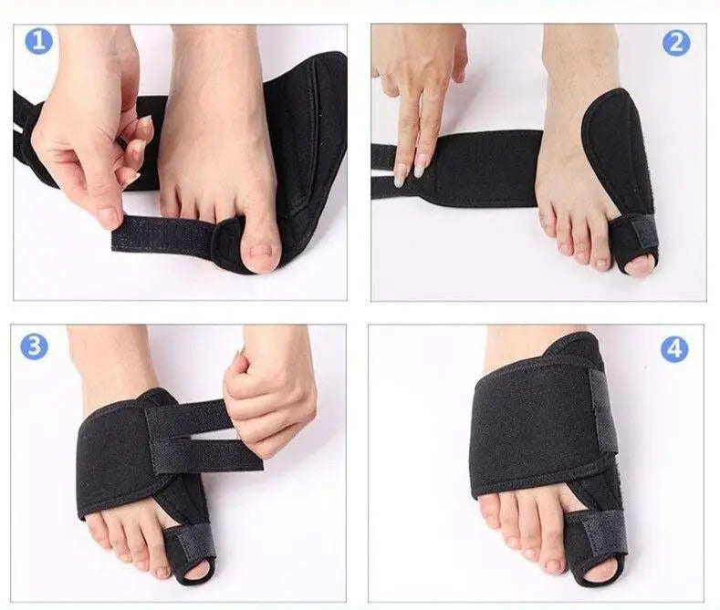 Korrekturschiene gegen Ballenzehen