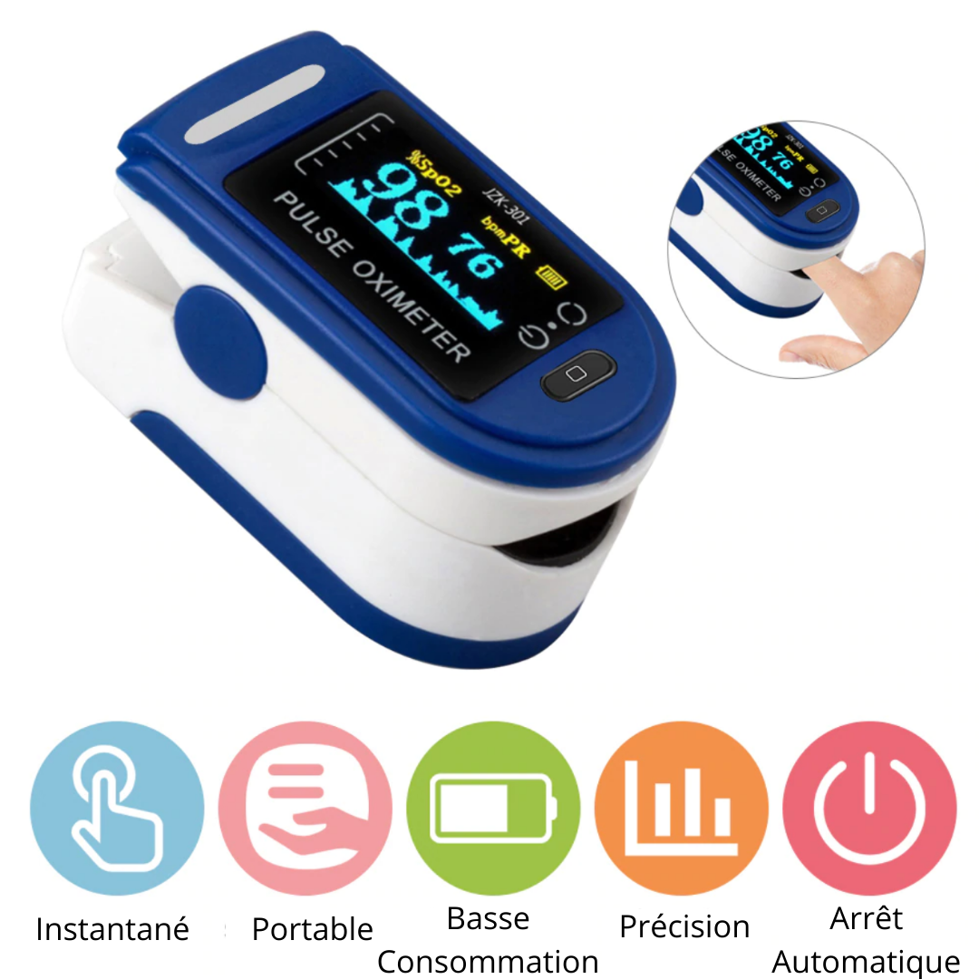 Digitaler Fingermoximeter - Tägliche Gesundheitsüberwachung