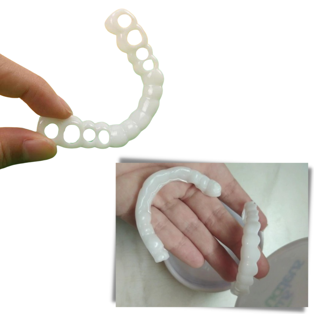 Perfektes Lächeln in Sekundenschnelle: Wiederverwendbarer, Schmerzfreier Zahnschutz