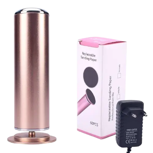 Ergonomischer elektrischer Fußfeile für samtweiche Füße