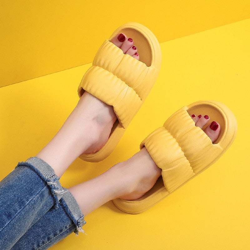 Bequeme Hausschuhe Cloud Slipper Orthopädische Sandalen