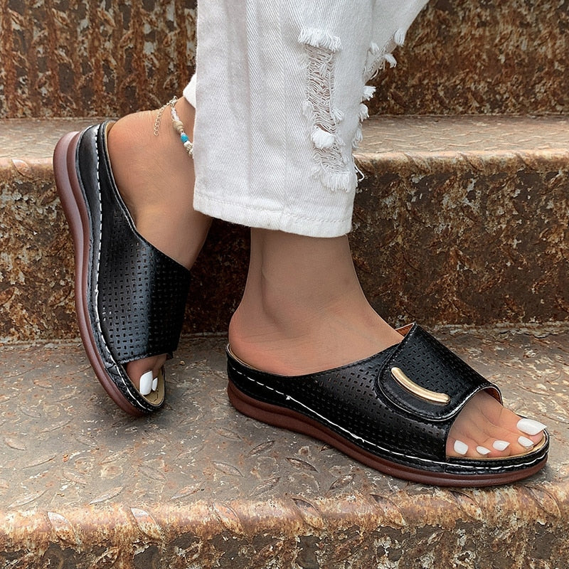 Weiche Plateausandalen für Damen – Swift