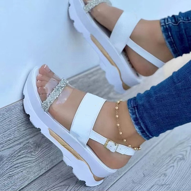 Damen-Sandalen mit dicker Sohle – Bulb