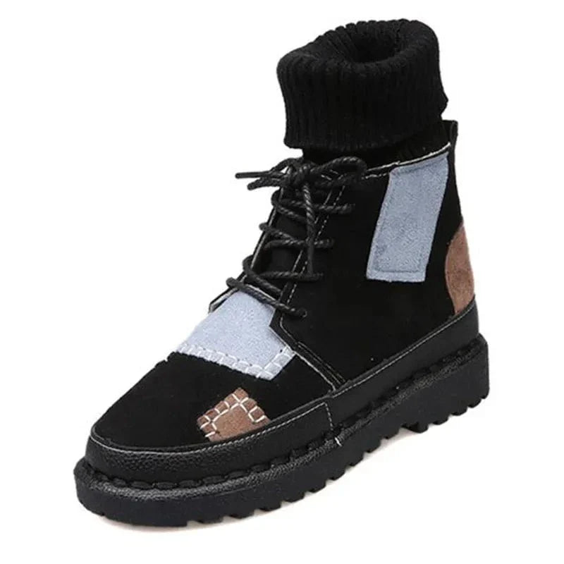 Eleganter orthopädischer Plateau-Sneaker für Damen