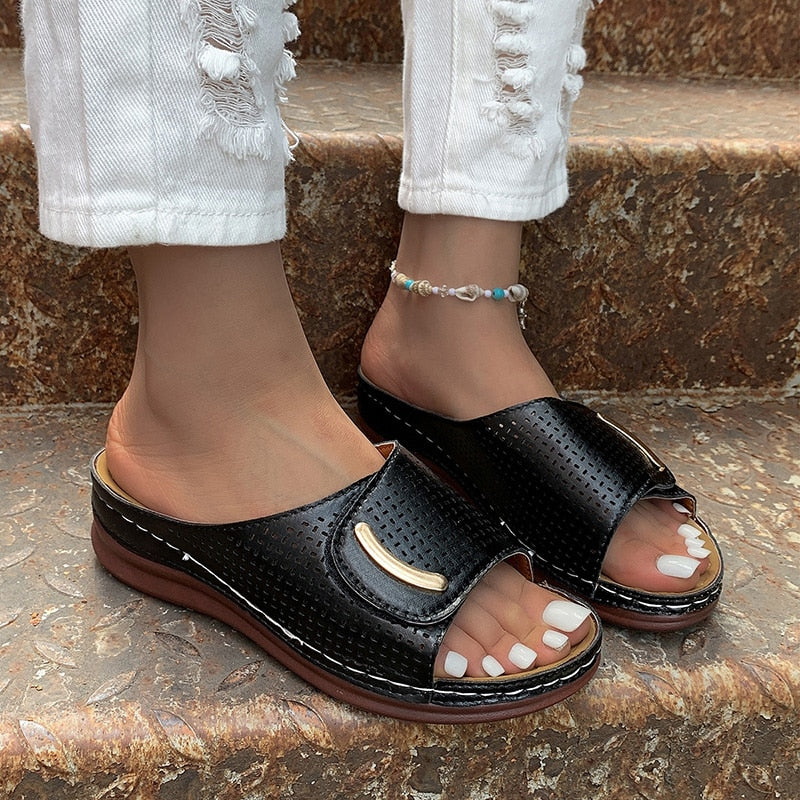 Weiche Plateausandalen für Damen – Swift