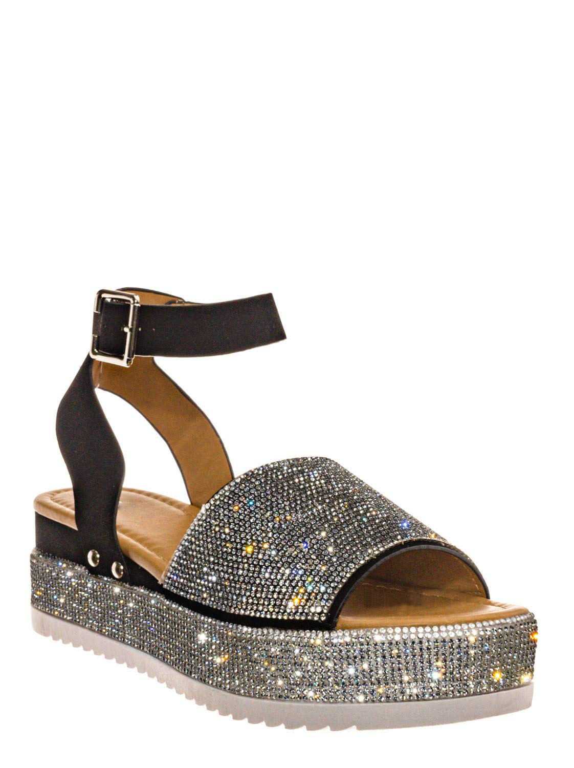Bequeme Keilsandalen
