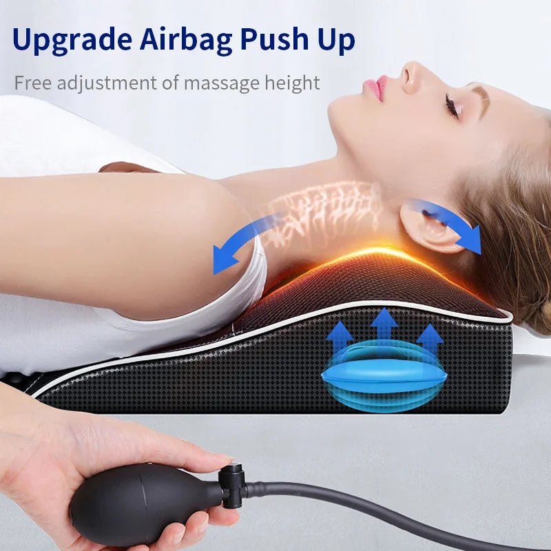 Shiatsu Nacken und Rückenmassager mit Wärme für Zuhause und Auto