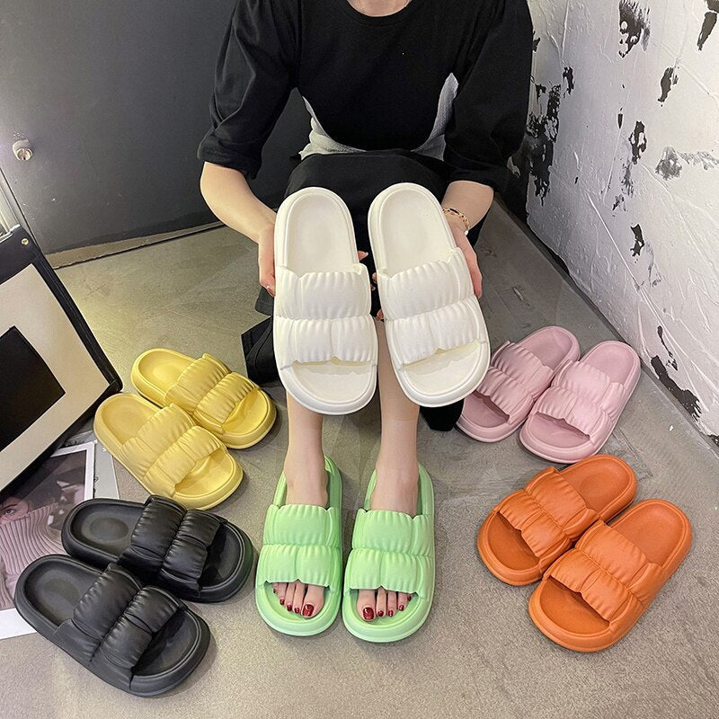 Bequeme Hausschuhe Cloud Slipper Orthopädische Sandalen