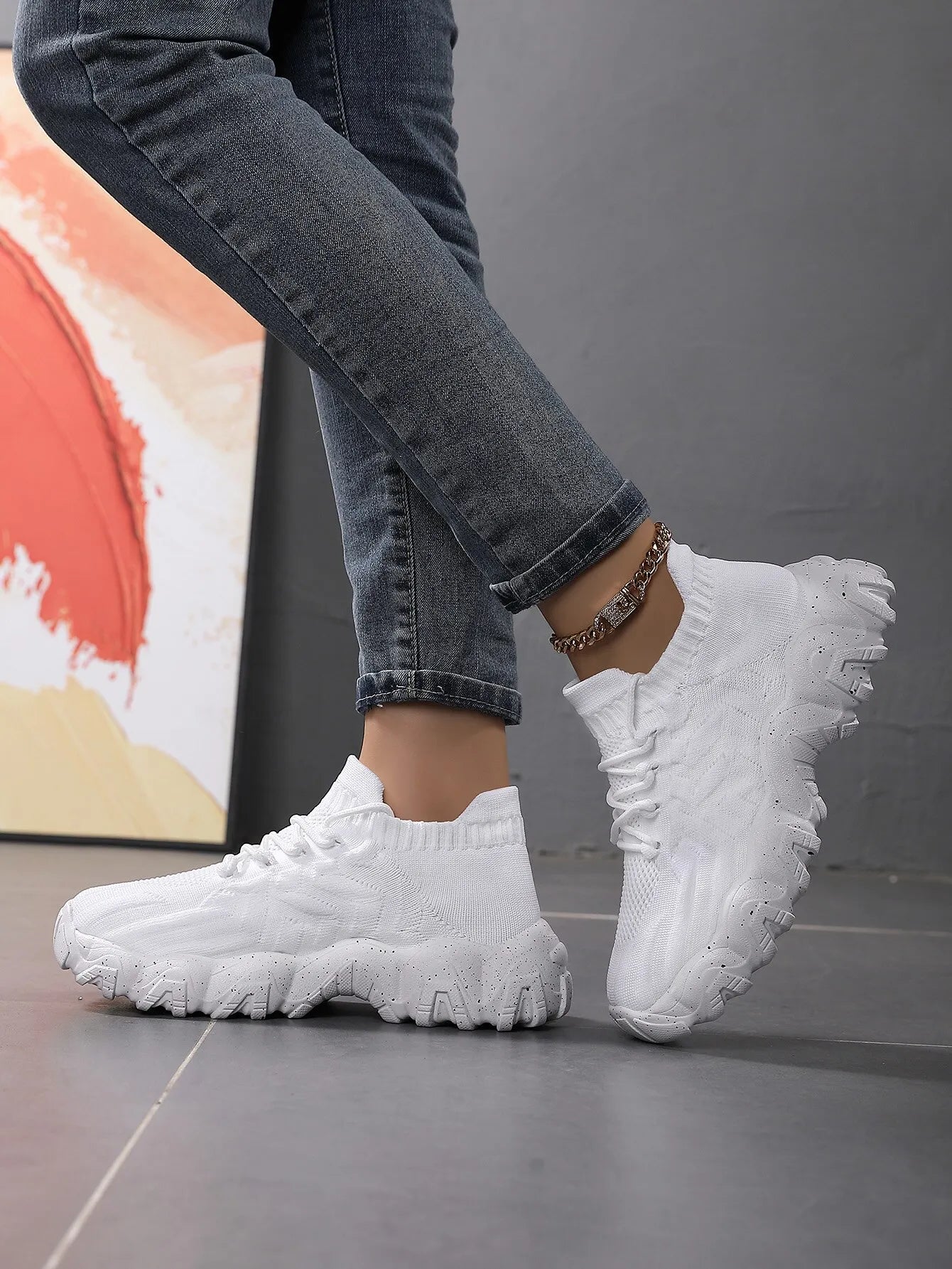 Elegante Damen-Sneaker – Underground Splendor Twist