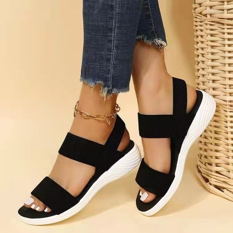 Bequeme Keilsandalen für Damen – Traza