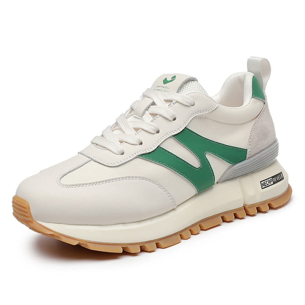 Bequeme orthopädische Schnürschuhe für Damen mit elegantem Rundkopf – Runy