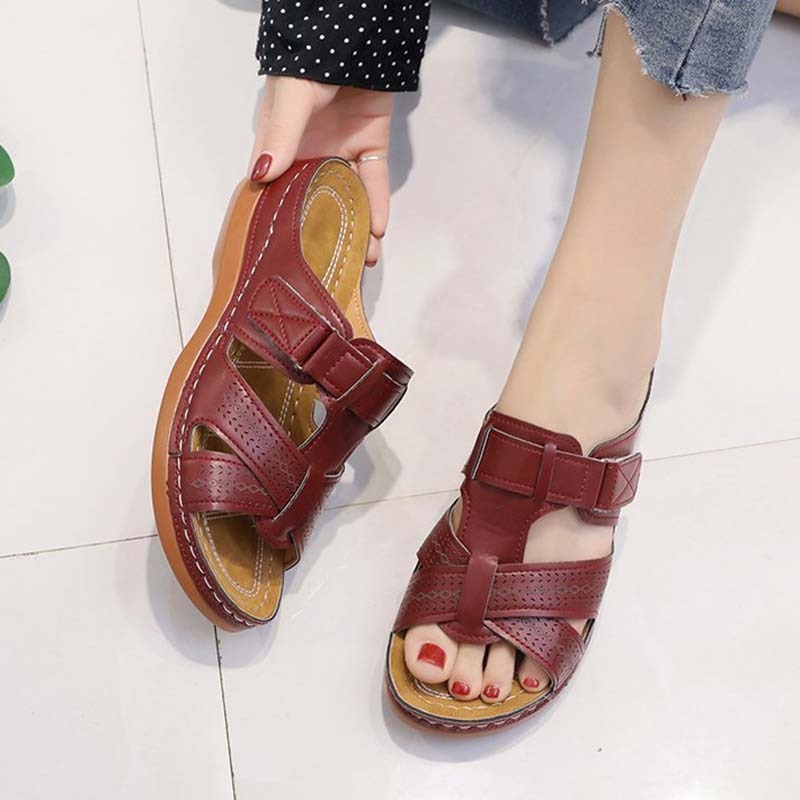 Orthopädische Keilsandalen - Confort+