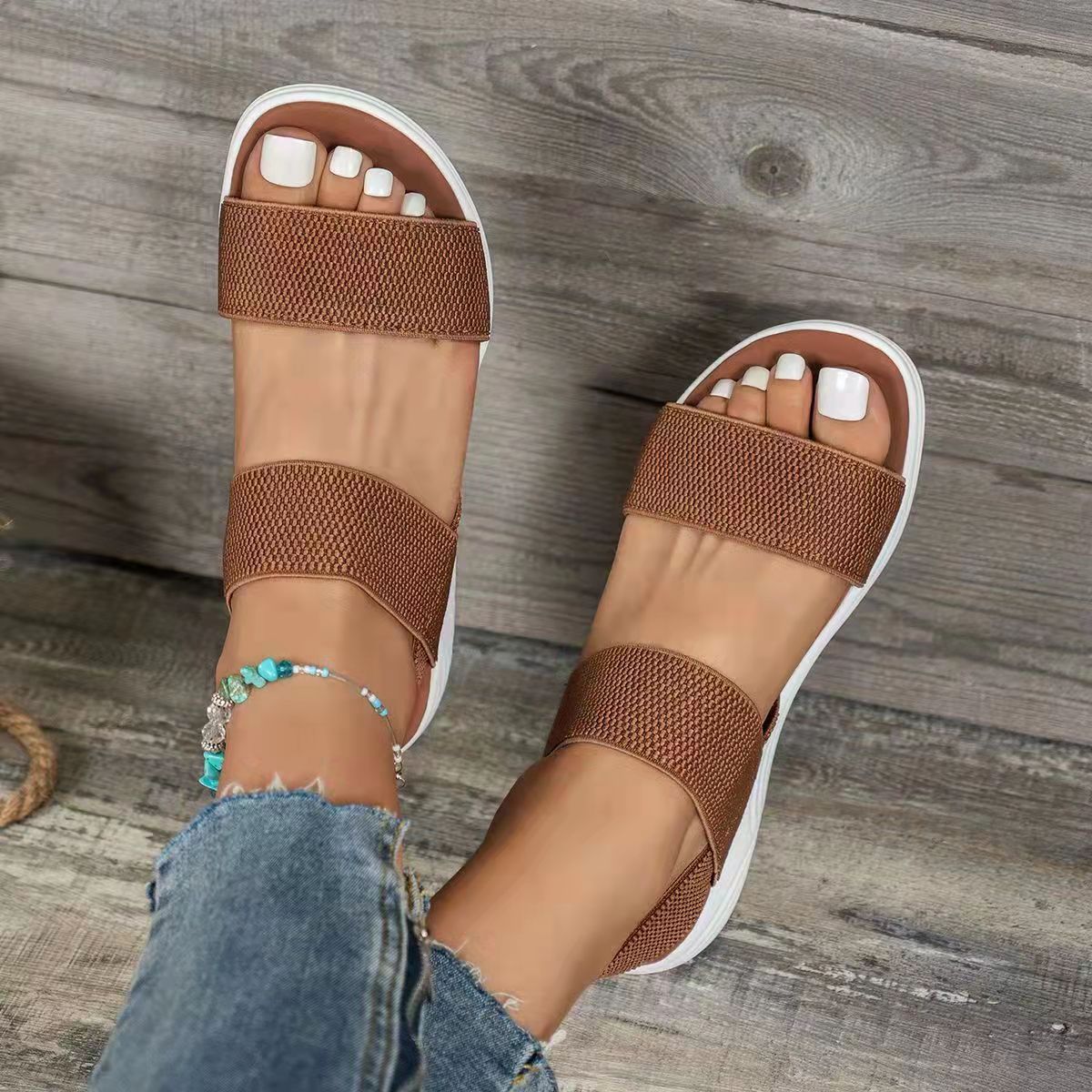 Bequeme Keilsandalen für Damen – Traza