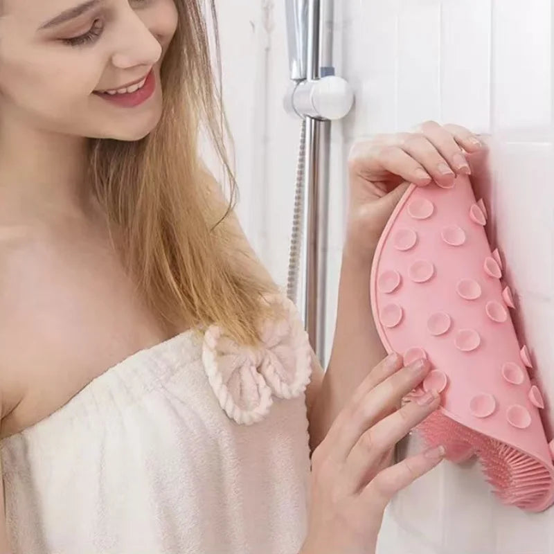 Revitalisierende Schrubbermatte für das Badezimmer – Umweltfreundlich, Rutschfest & Mit Beruhigender Fuß- und Rückenmassage