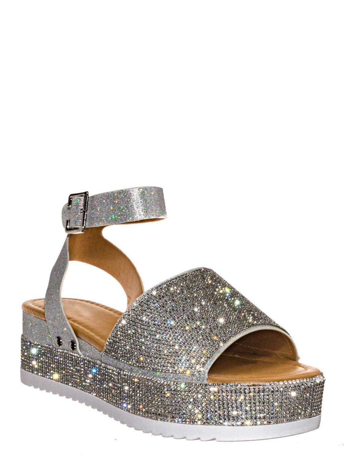 Bequeme Keilsandalen