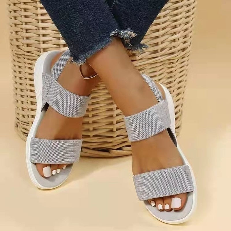Bequeme Keilsandalen für Damen – Traza