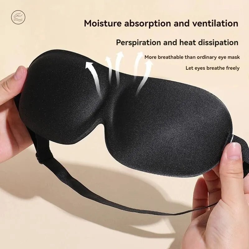 3D Augenmaske für Schlaf & Entspannung – Komfortabel, Nasenfrei & Stilvoll
