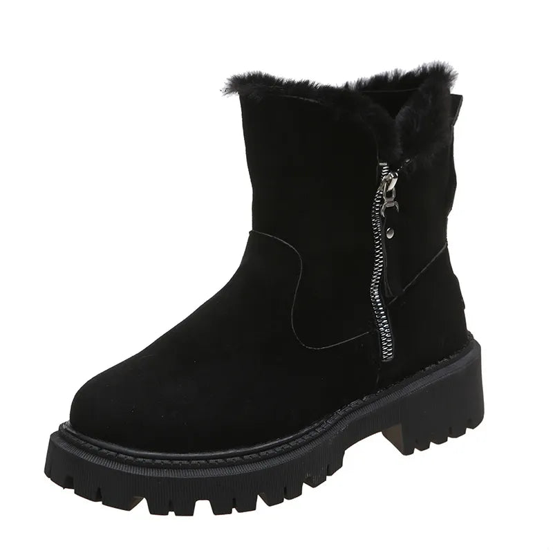 Wiboo Kuschelige Damenplüschstiefel für ultimativen Komfort