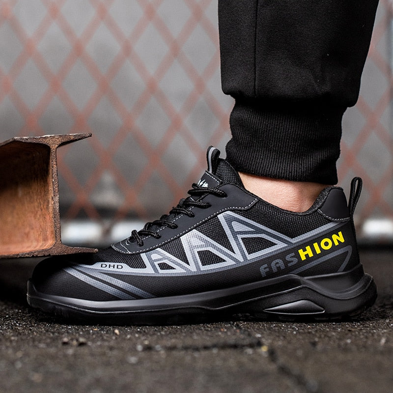 Robuste und pannensichere Herren-Sicherheitsschuhe mit Gore-Tex für optimalen Schutz und Komfort