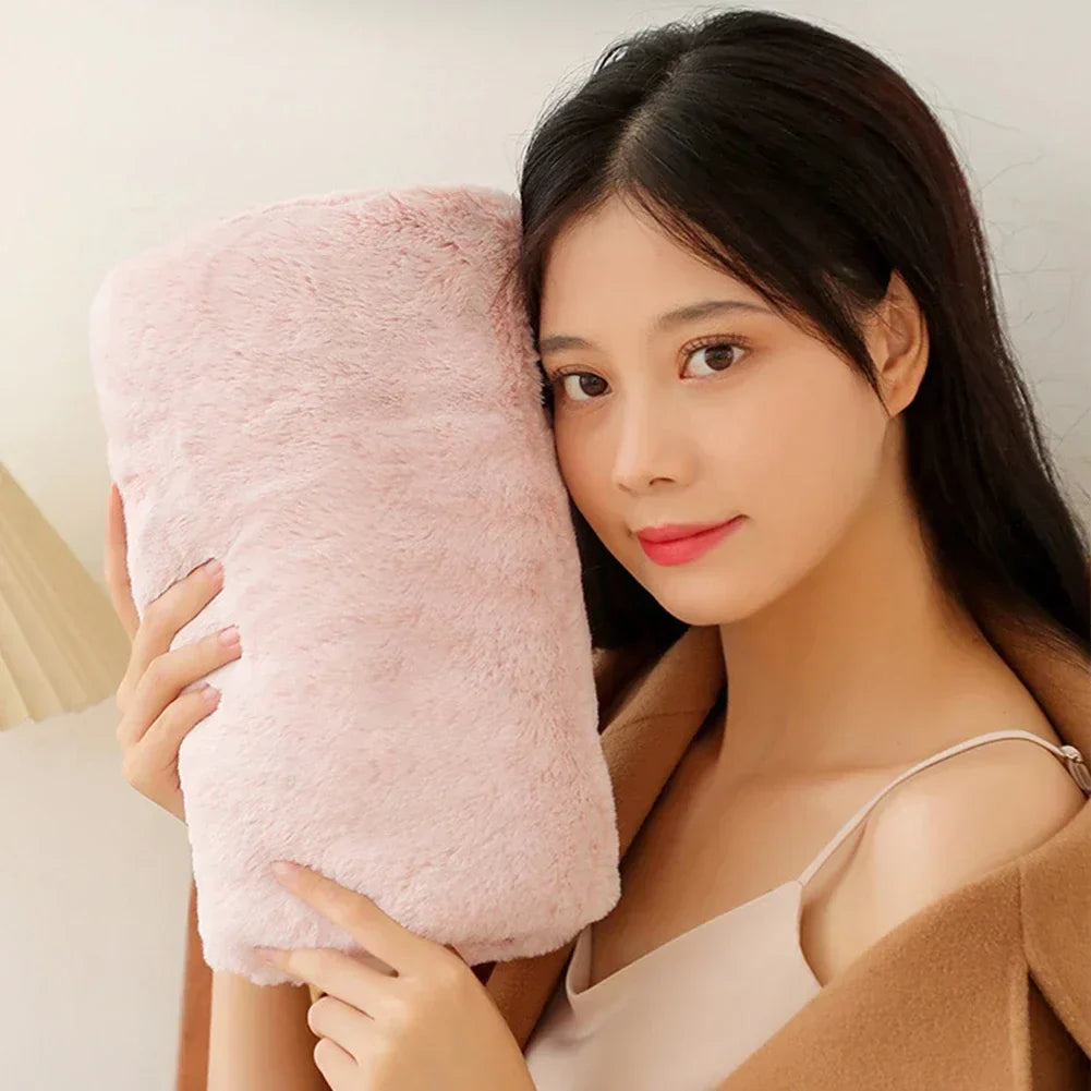 Entspannendes Wärme-Kissen für komfortables Campen