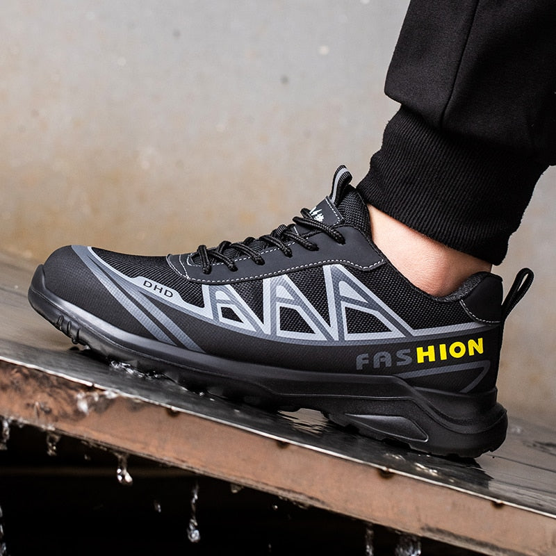 Robuste und pannensichere Herren-Sicherheitsschuhe mit Gore-Tex für optimalen Schutz und Komfort