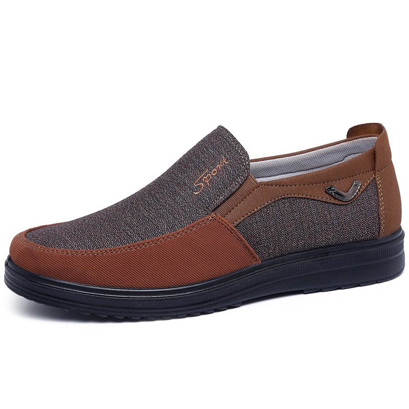 Stilvolle Klassik: Herren-Canvas-Loafer von Moxy